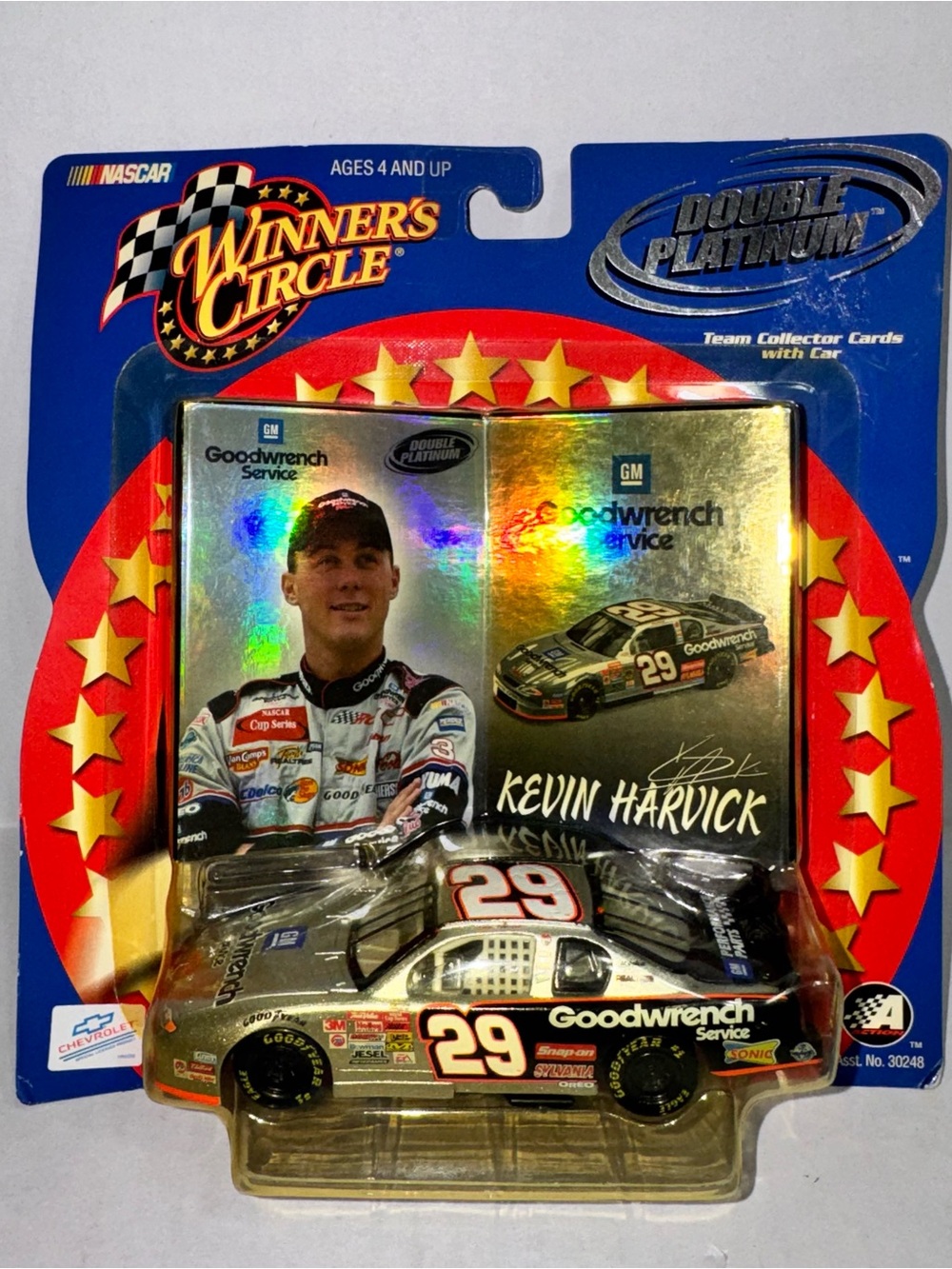 Vintage Winners Circle Kevin Harvick Double Platnium GM Goodwrench 1:43 Scale